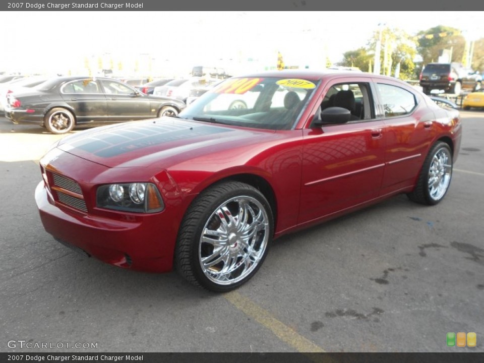 2007 Dodge Charger Custom Wheel and Tire Photo #59938535
