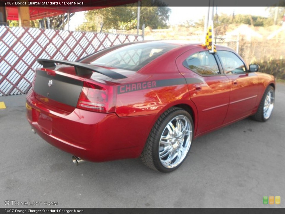 2007 Dodge Charger Custom Wheel and Tire Photo #59938562