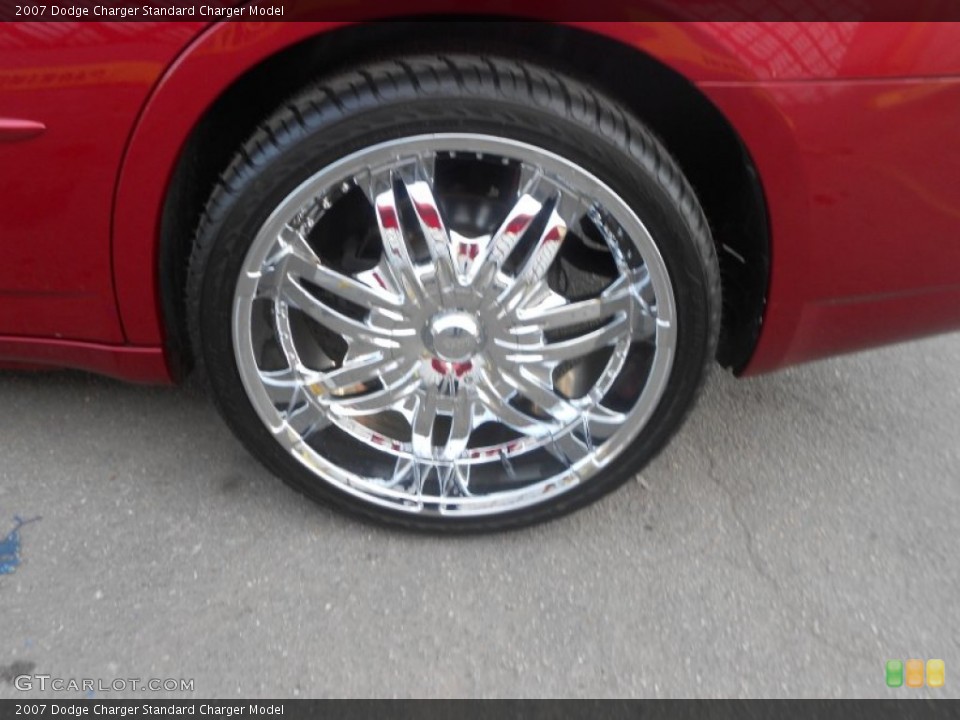 2007 Dodge Charger Custom Wheel and Tire Photo #59938591