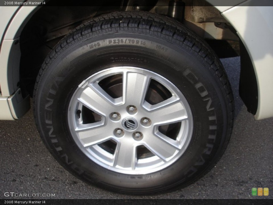 2008 Mercury Mariner I4 Wheel and Tire Photo #59939246