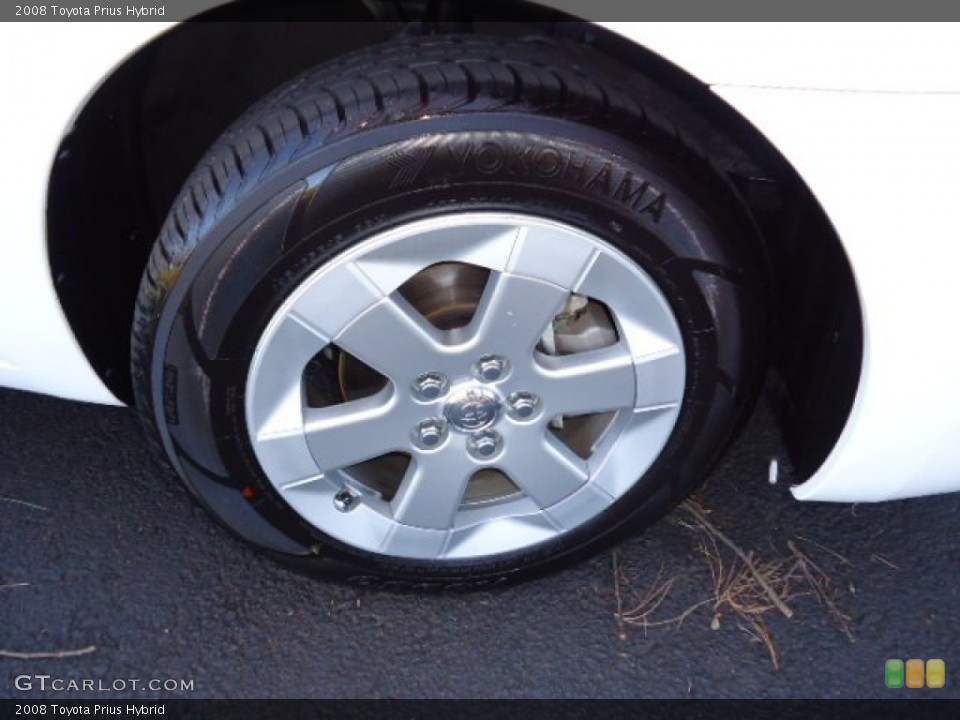 2008 Toyota Prius Hybrid Wheel and Tire Photo #59939627