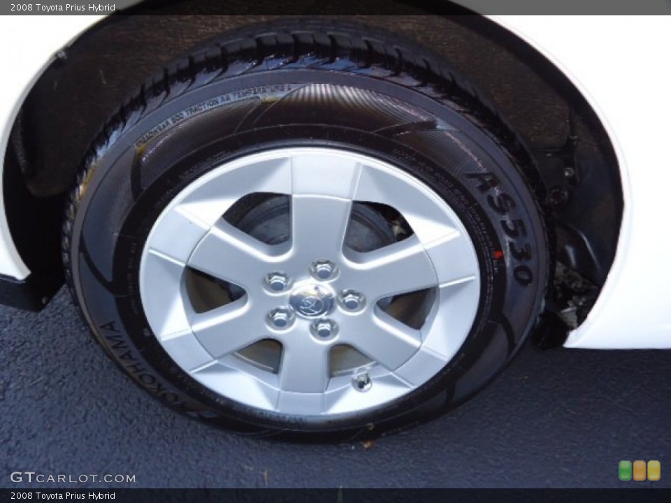 2008 Toyota Prius Hybrid Wheel and Tire Photo #59939636