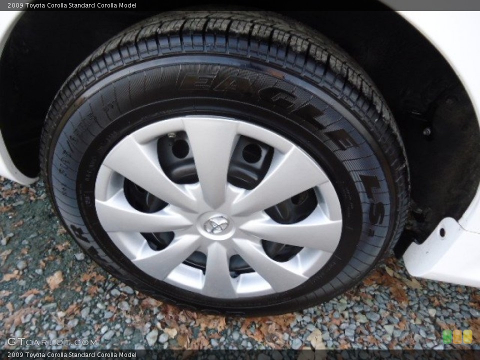 2009 toyota corolla standard tires #2 2009 toyota corolla standard tires #2
