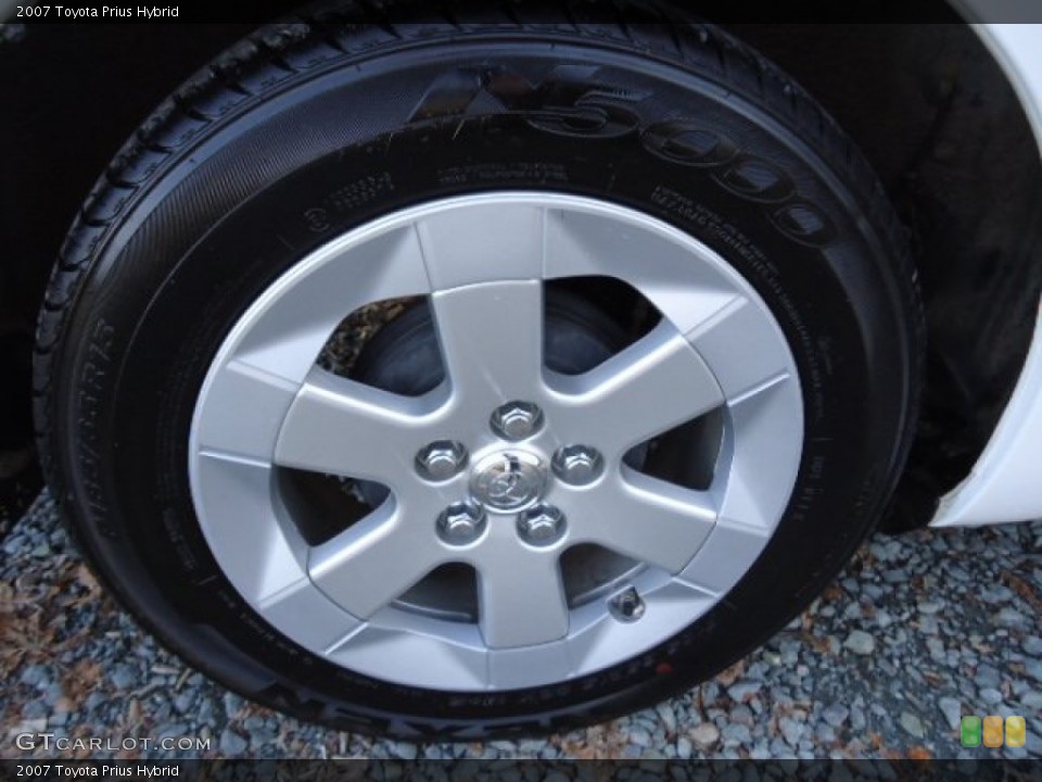 2007 Toyota Prius Hybrid Wheel and Tire Photo #59941050