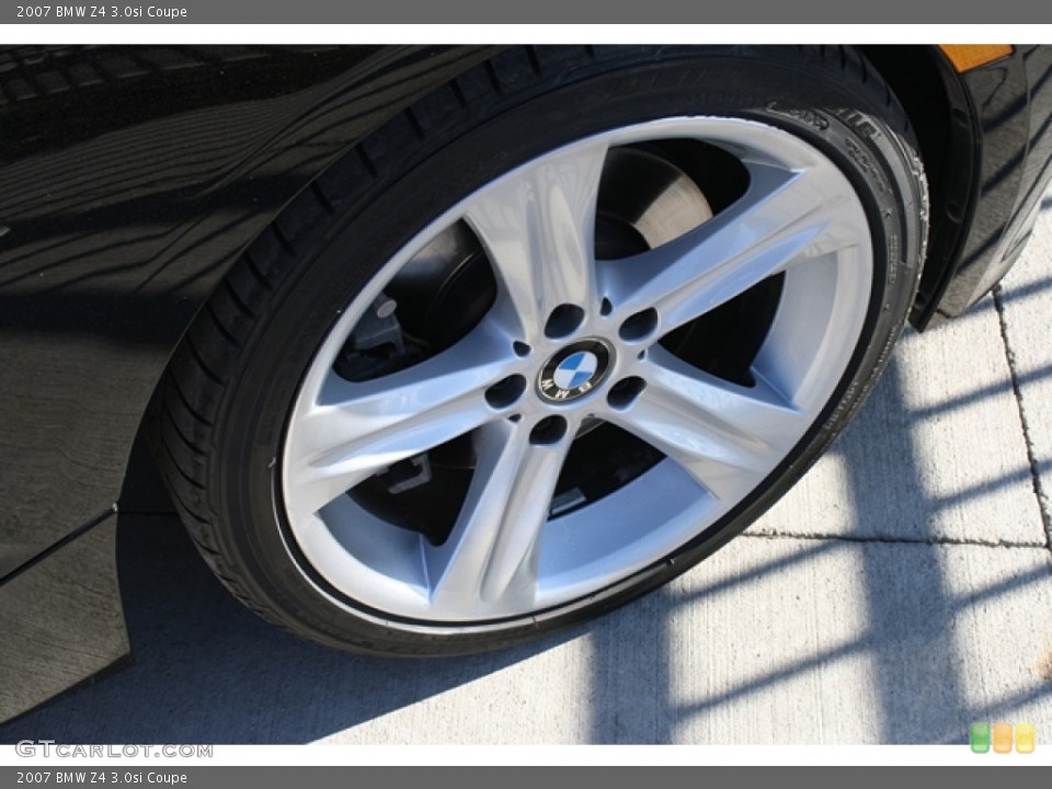 2007 BMW Z4 3.0si Coupe Wheel and Tire Photo #59942842