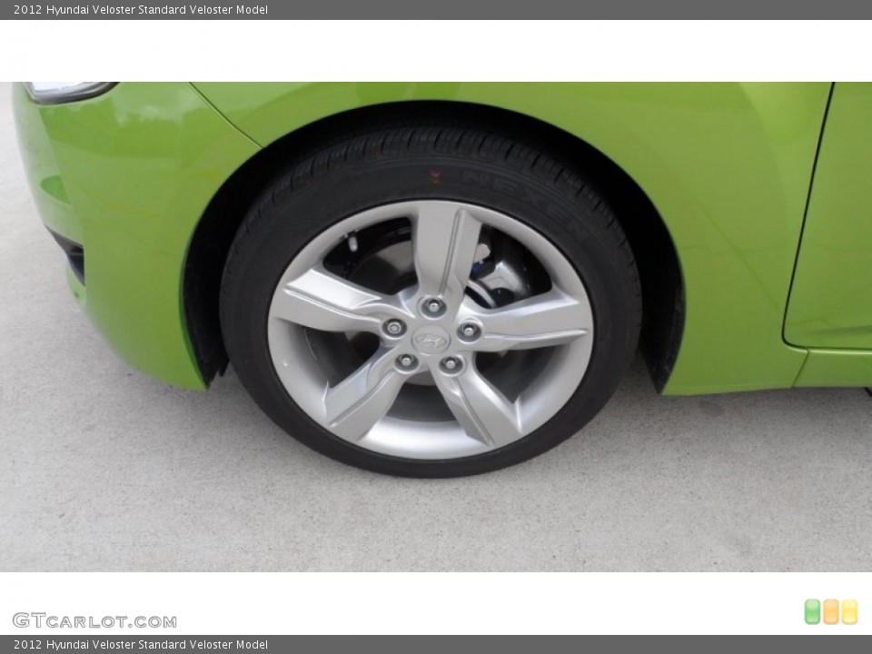 2012 Hyundai Veloster  Wheel and Tire Photo #59946527