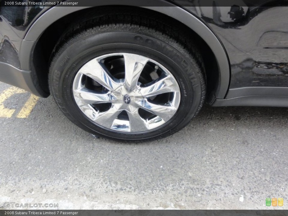 2008 Subaru Tribeca Limited 7 Passenger Wheel and Tire Photo #59947529