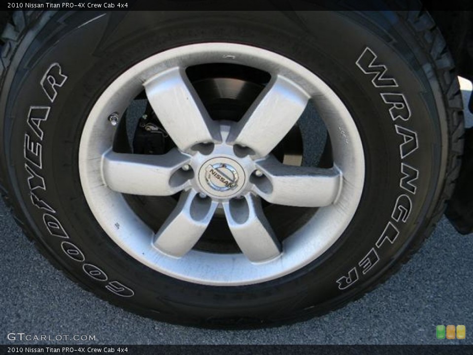 2010 Nissan Titan PRO-4X Crew Cab 4x4 Wheel and Tire Photo #59947691