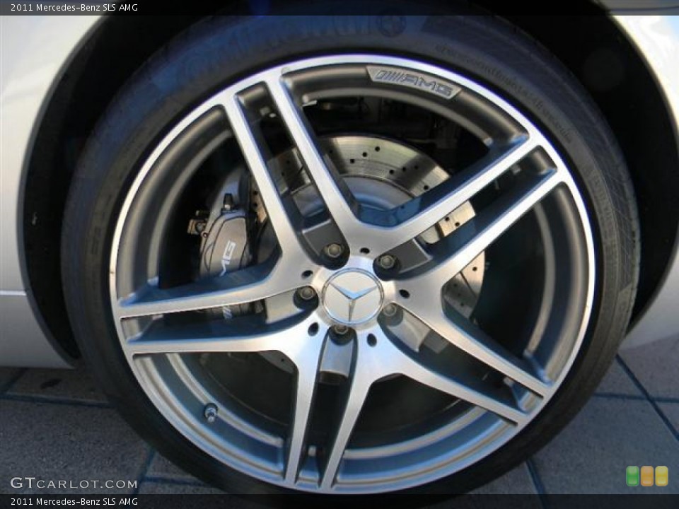 2011 Mercedes-Benz SLS AMG Wheel and Tire Photo #59950602