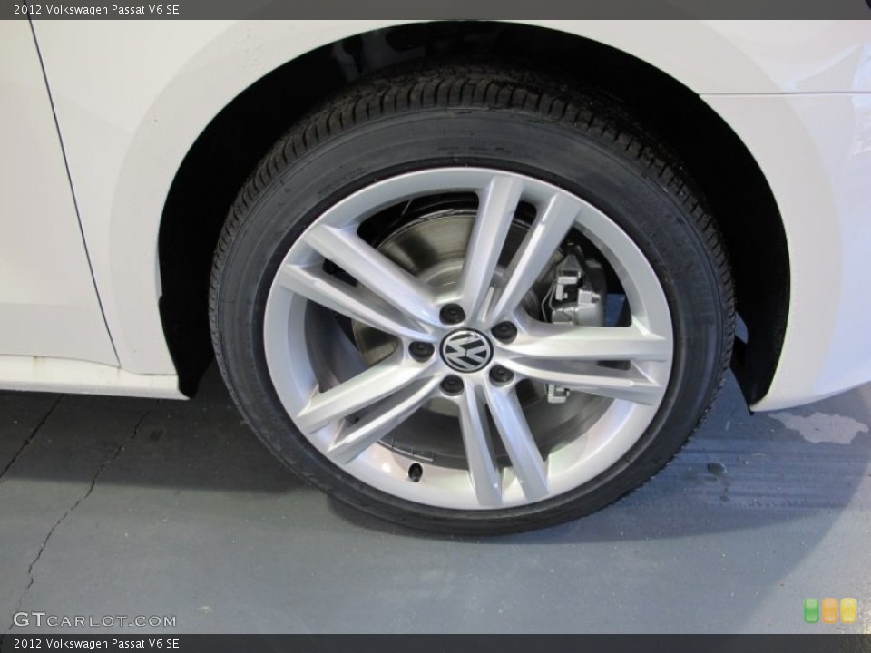 2012 Volkswagen Passat V6 SE Wheel and Tire Photo #59952066