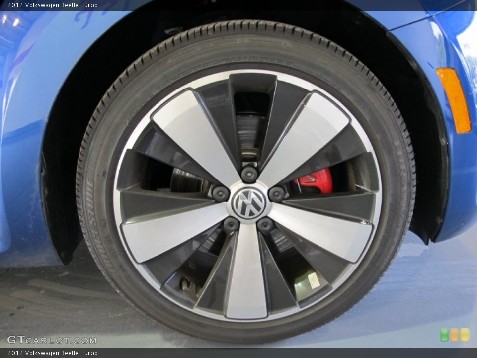 2012 Volkswagen Beetle Turbo Wheel and Tire Photo #59953274