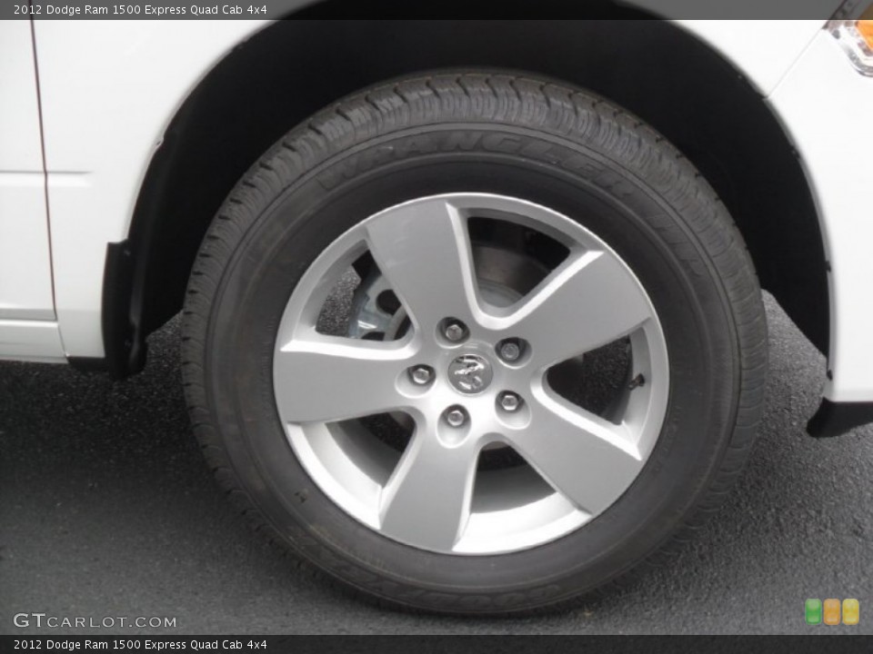 2012 Dodge Ram 1500 Express Quad Cab 4x4 Wheel and Tire Photo #59954534