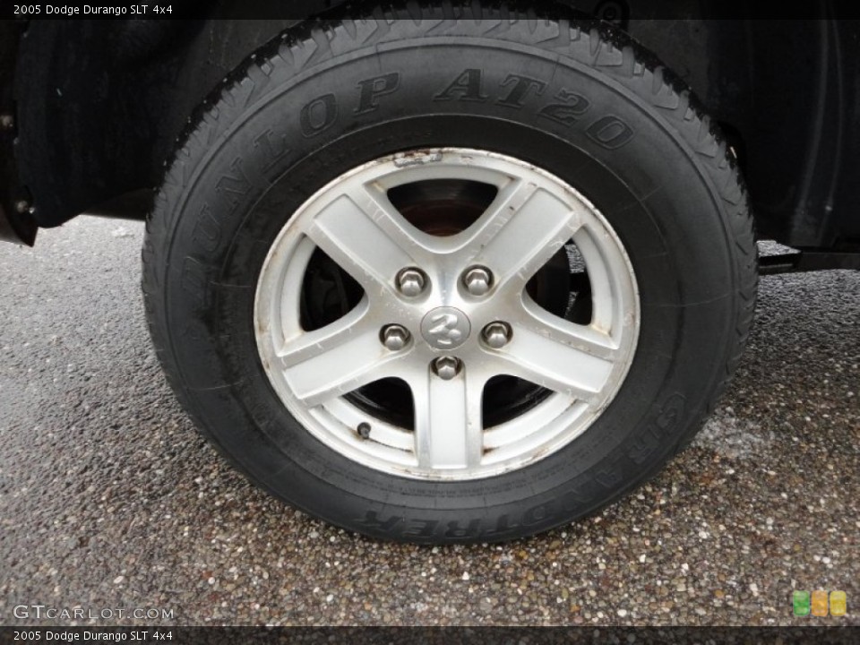 2005 Dodge Durango SLT 4x4 Wheel and Tire Photo #59956010
