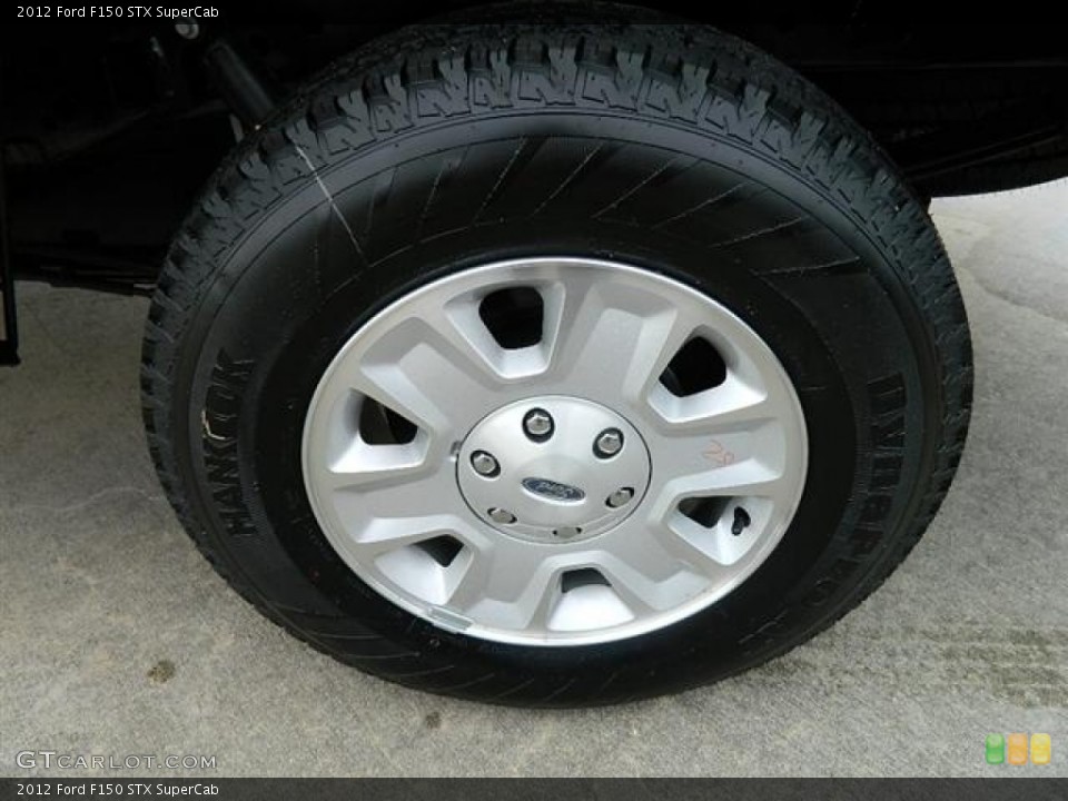 2012 Ford F150 STX SuperCab Wheel and Tire Photo #59958941