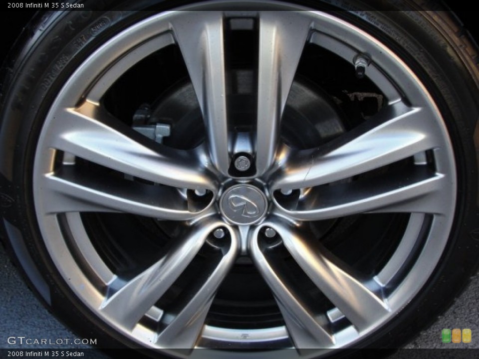 2008 Infiniti M 35 S Sedan Wheel and Tire Photo #59959118