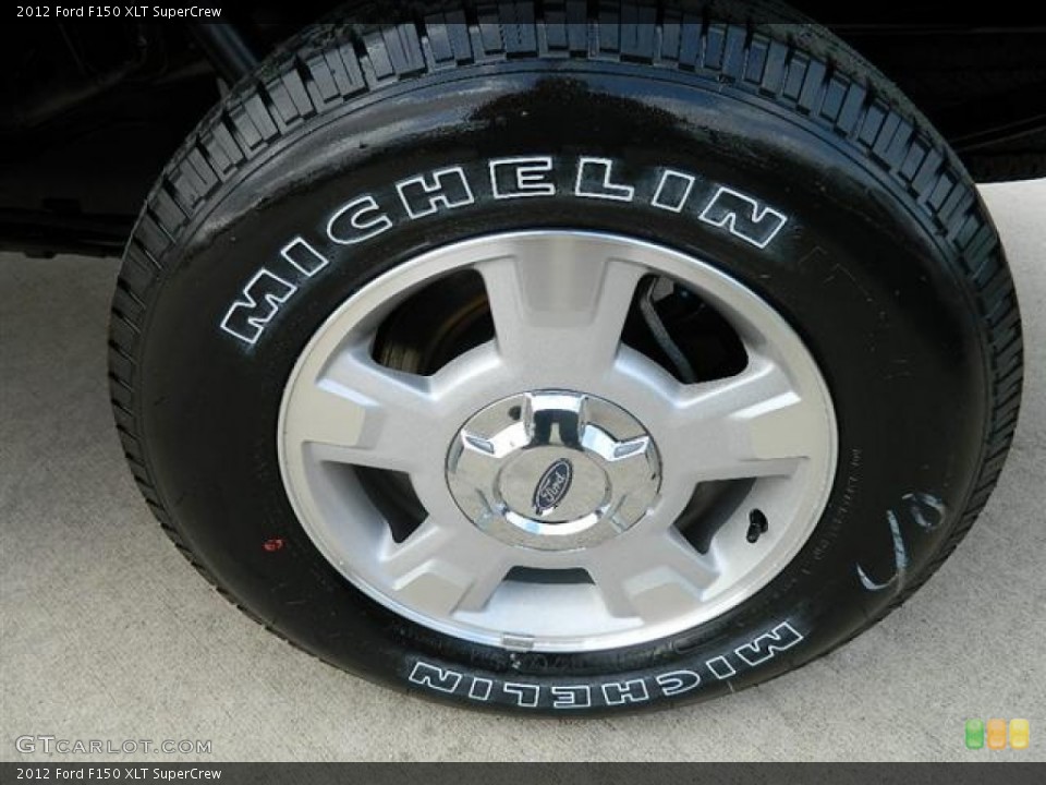 2012 Ford F150 XLT SuperCrew Wheel and Tire Photo #59960401