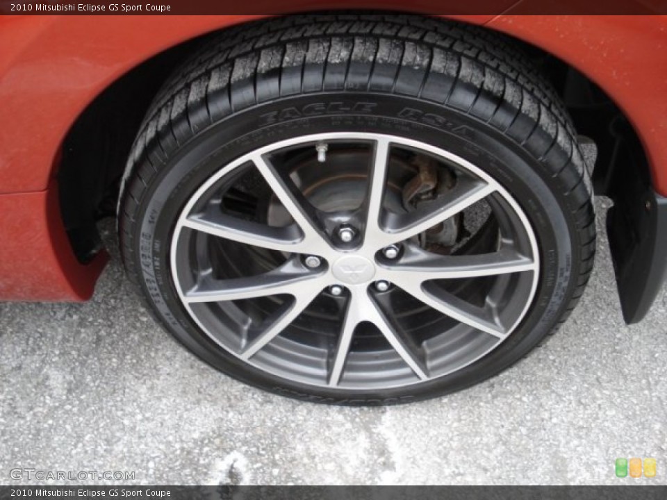 2010 Mitsubishi Eclipse GS Sport Coupe Wheel and Tire Photo #59963013