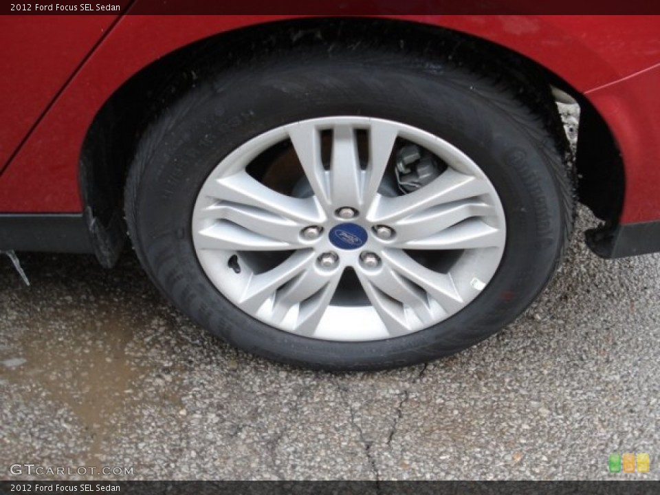 2012 Ford Focus SEL Sedan Wheel and Tire Photo #59966212
