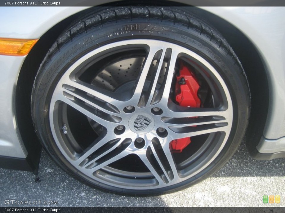 2007 Porsche 911 Turbo Coupe Wheel and Tire Photo #59966234