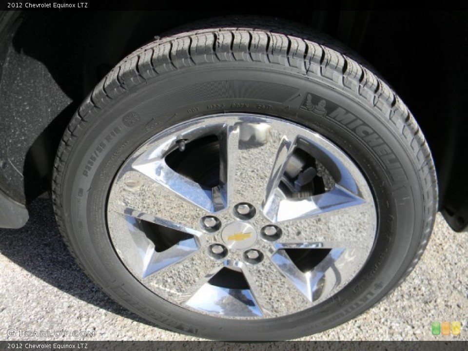 2012 Chevrolet Equinox LTZ Wheel and Tire Photo #59966336
