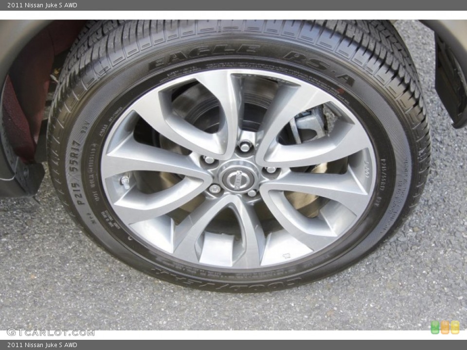 2011 Nissan Juke S AWD Wheel and Tire Photo #59966969