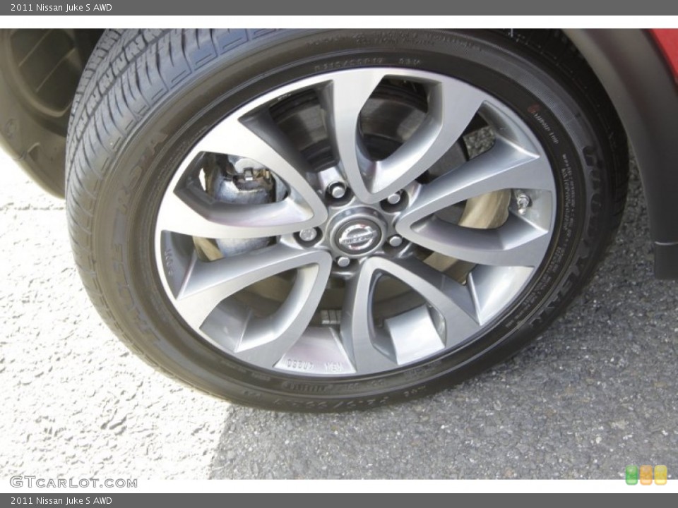 2011 Nissan Juke S AWD Wheel and Tire Photo #59966978