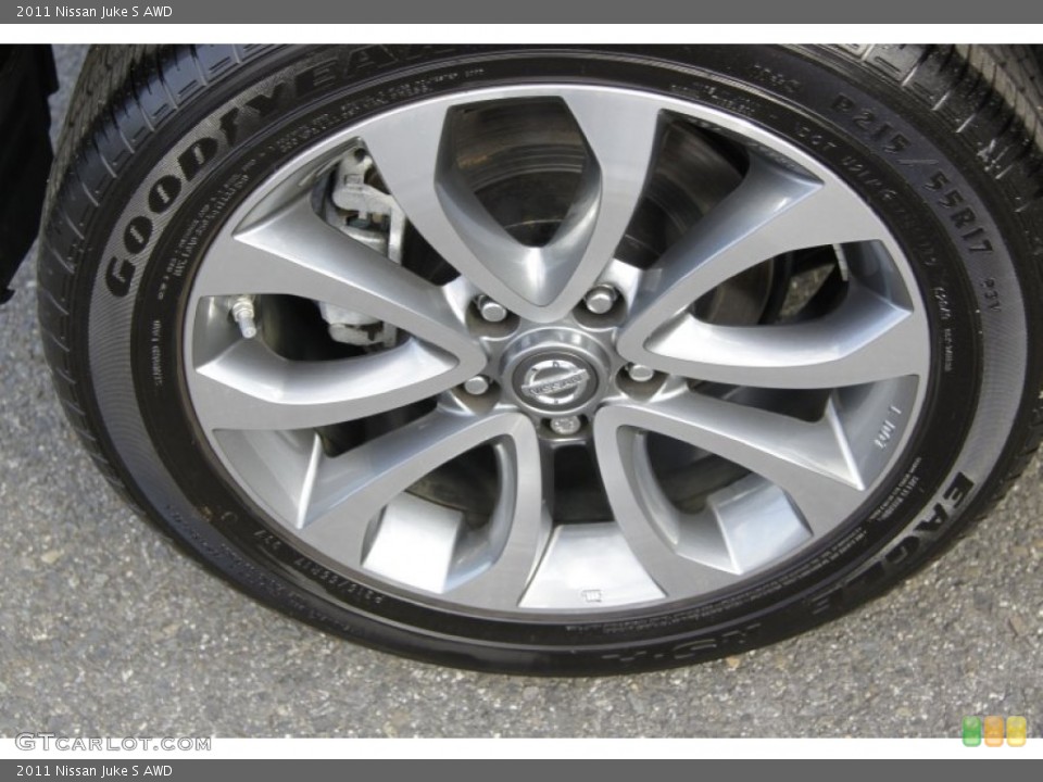 2011 Nissan Juke S AWD Wheel and Tire Photo #59966987