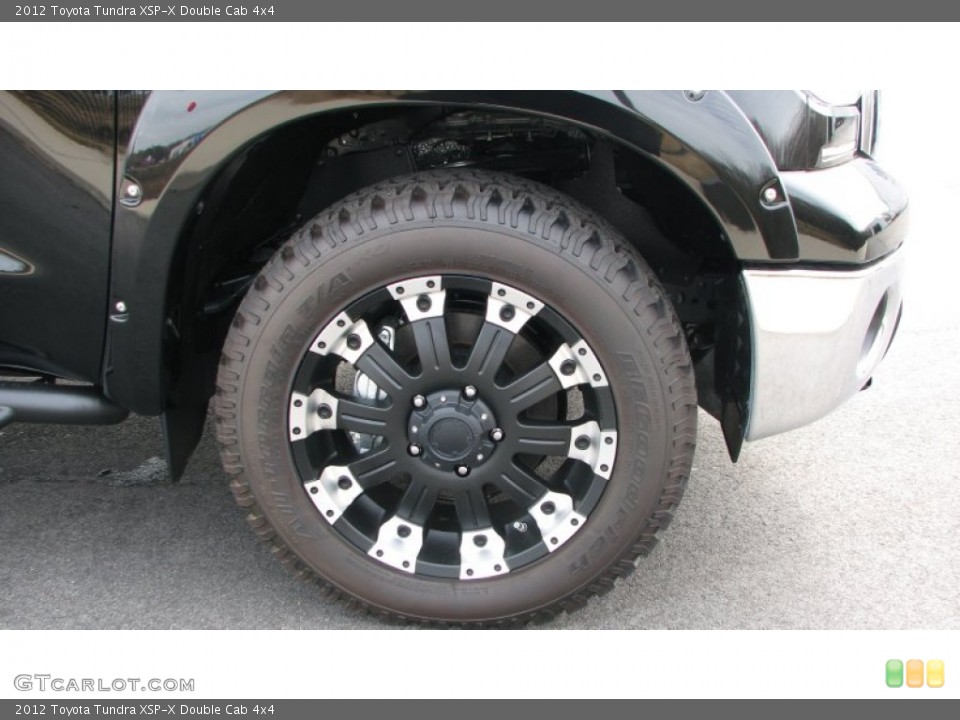 2012 Toyota Tundra XSP-X Double Cab 4x4 Wheel and Tire Photo #59976276