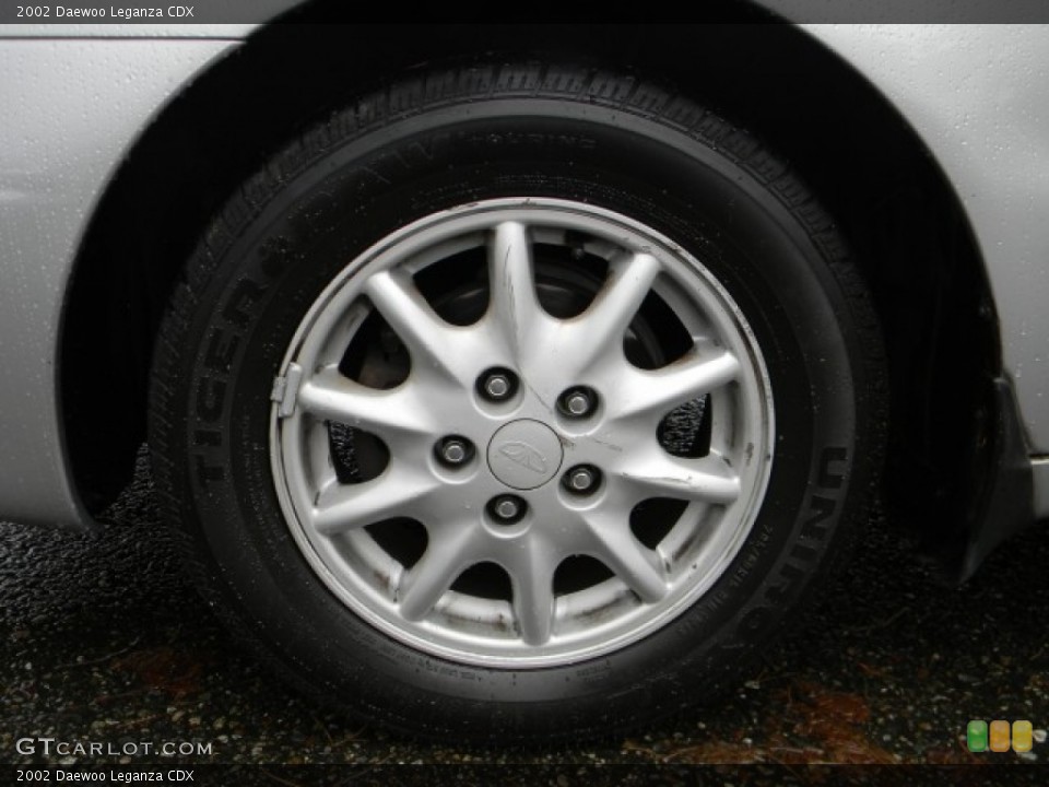 2002 Daewoo Leganza CDX Wheel and Tire Photo #59982447