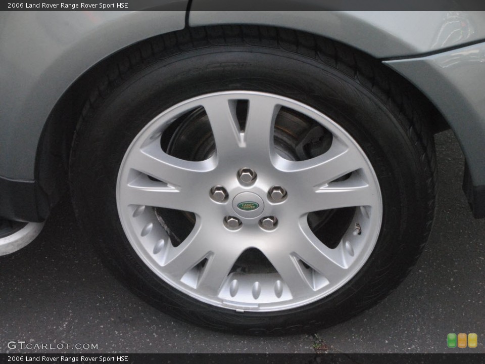 2006 Land Rover Range Rover Sport HSE Wheel and Tire Photo #59982615