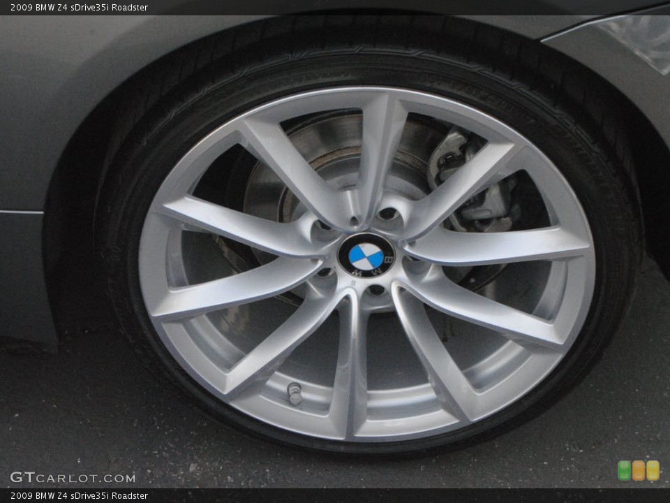 2009 BMW Z4 sDrive35i Roadster Wheel and Tire Photo #59982807