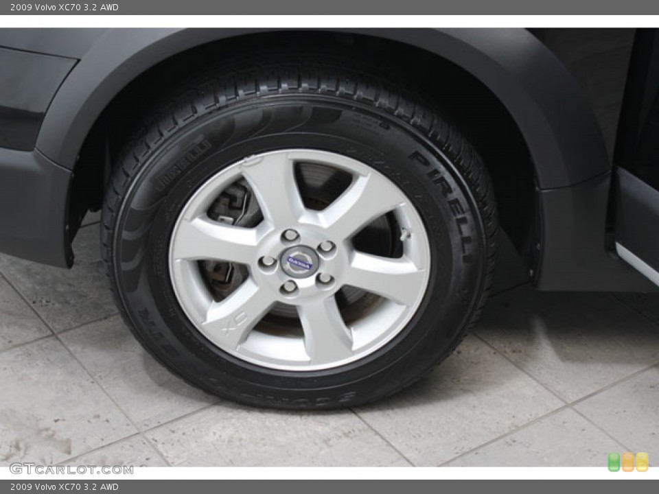 2009 Volvo XC70 3.2 AWD Wheel and Tire Photo #59989564