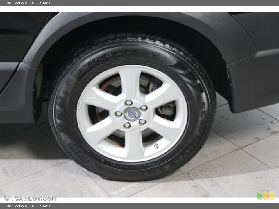 2009 Volvo XC70 3.2 AWD Wheel and Tire Photo #59989576