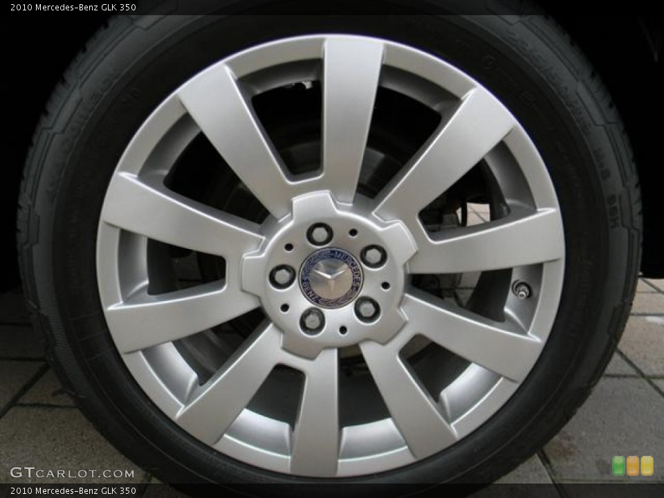 2010 Mercedes-Benz GLK 350 Wheel and Tire Photo #59990743