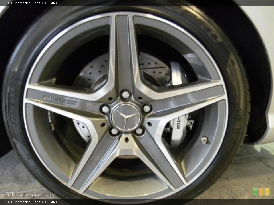 2010 Mercedes-Benz C 63 AMG Wheel and Tire Photo #59990998