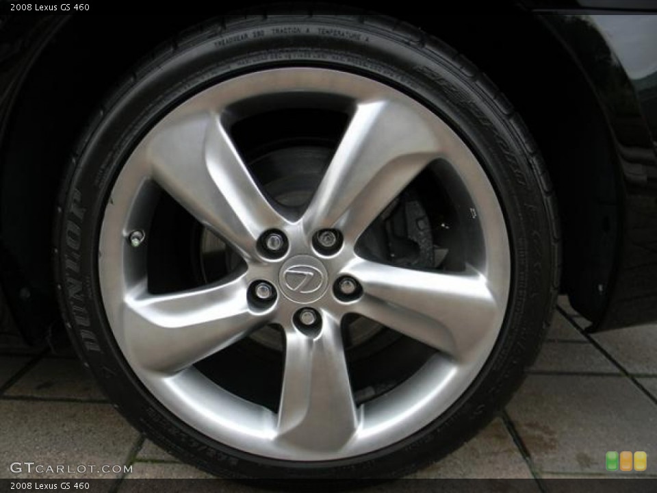 2008 Lexus GS 460 Wheel and Tire Photo #59993080