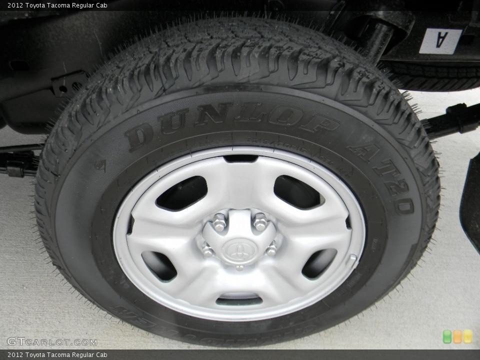 2012 Toyota Tacoma Regular Cab Wheel and Tire Photo #59993656
