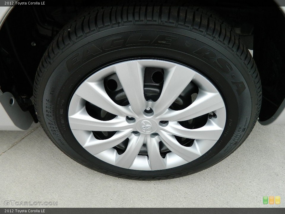 2012 Toyota Corolla LE Wheel and Tire Photo #59995013
