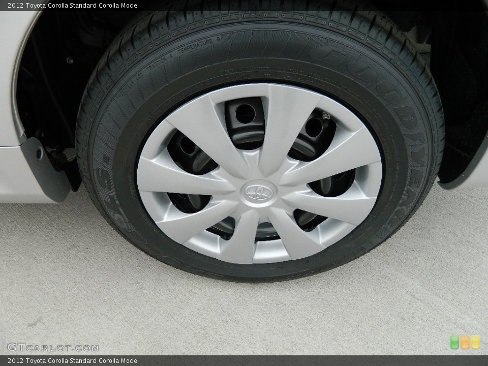 2012 Toyota Corolla  Wheel and Tire Photo #59995148