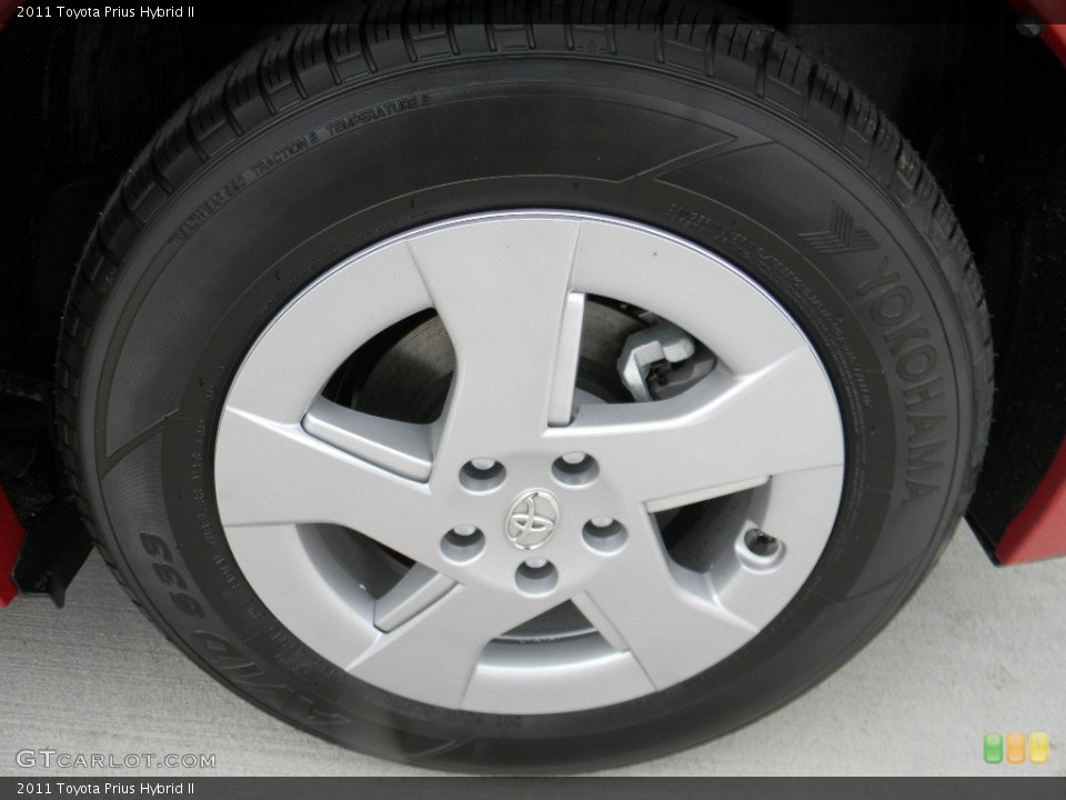 2011 Toyota Prius Hybrid II Wheel and Tire Photo #59995809