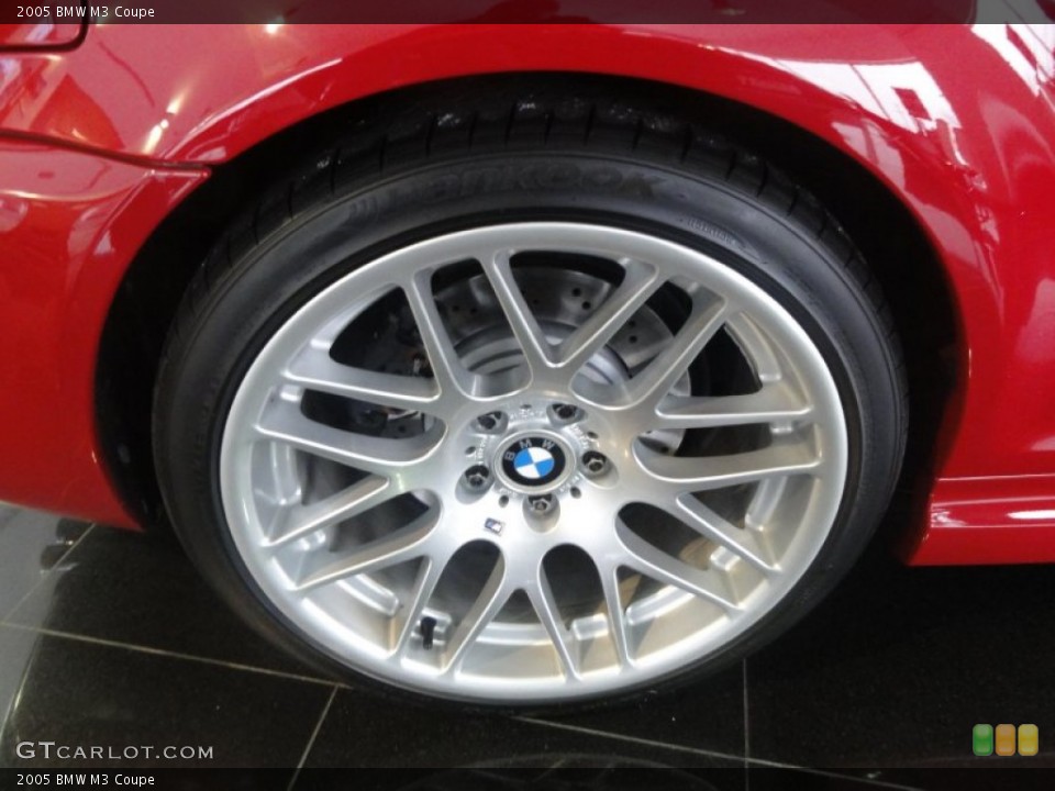 2005 BMW M3 Coupe Wheel and Tire Photo #59996196