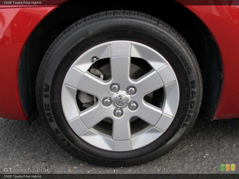 2008 Toyota Prius Hybrid Wheel and Tire Photo #59996870