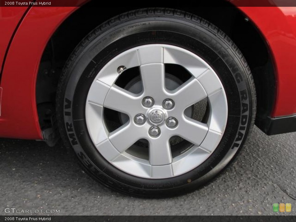 2008 Toyota Prius Hybrid Wheel and Tire Photo #59996879