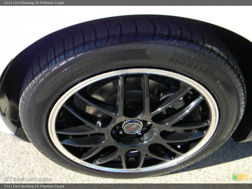 2011 Ford Mustang Custom Wheel and Tire Photo #59998082