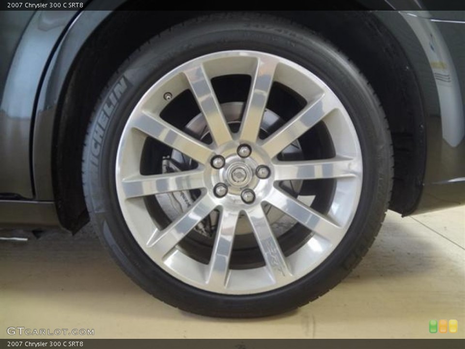 2007 Chrysler 300 C SRT8 Wheel and Tire Photo #60002693