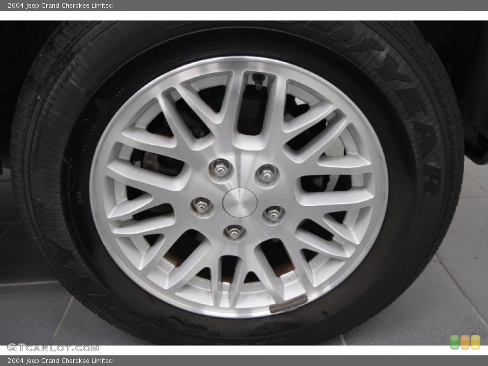 2004 Jeep Grand Cherokee Limited Wheel and Tire Photo #60005786