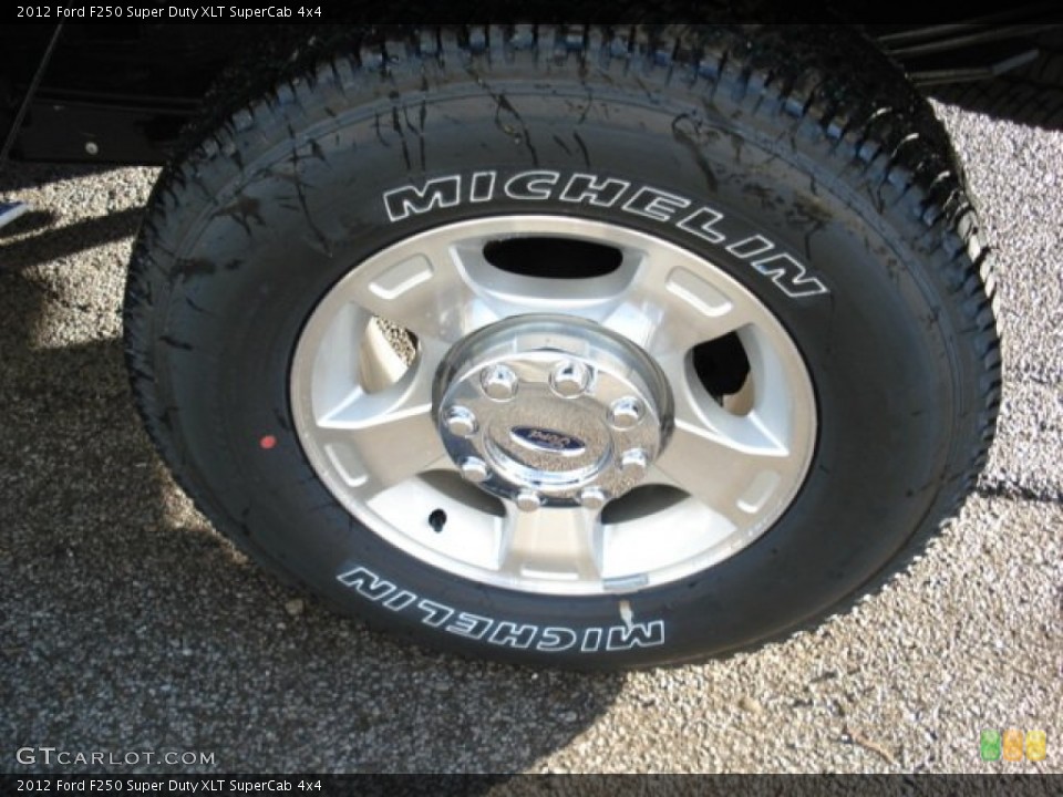 2012 Ford F250 Super Duty XLT SuperCab 4x4 Wheel and Tire Photo #60011884