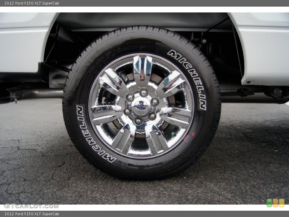 2012 Ford F150 XLT SuperCab Wheel and Tire Photo #60016609