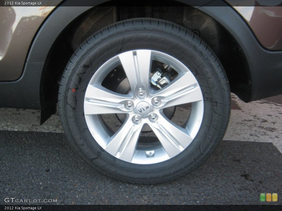 2012 Kia Sportage LX Wheel and Tire Photo #60017349