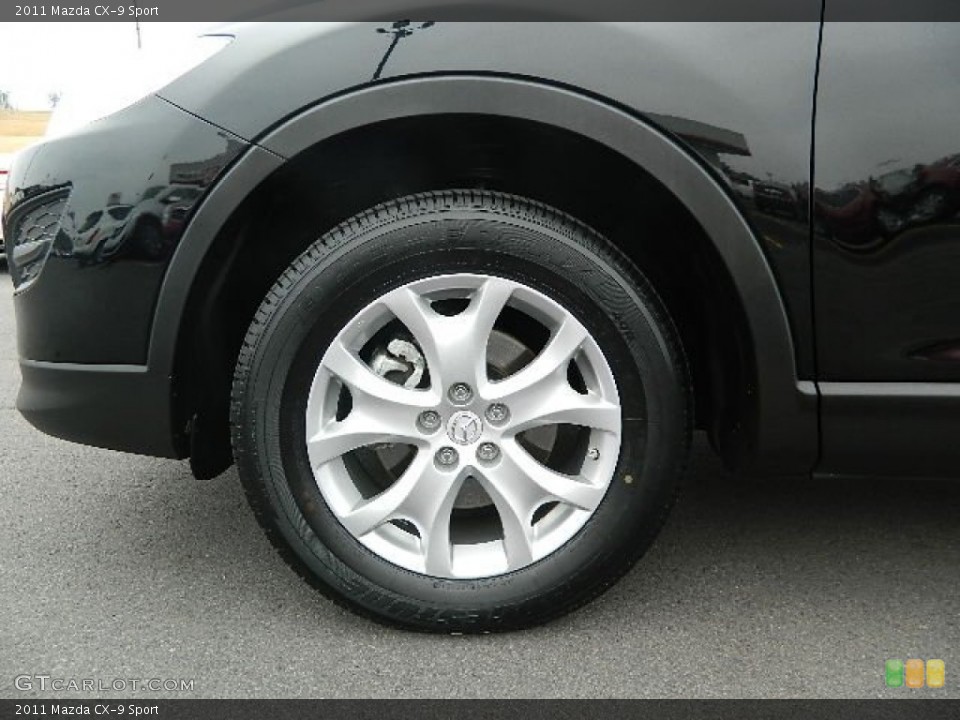 2011 Mazda CX-9 Sport Wheel and Tire Photo #60018995